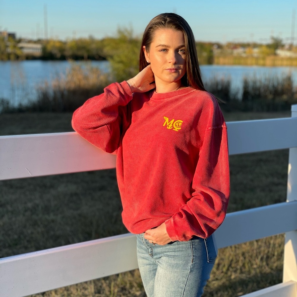 Corded “MC” Sweatshirt